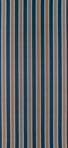 CCF0906-03 Marylebone Navy / Rust Edgeworth II Fabric by Clarke & Clarke