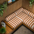 CCF0907-04 Portland Spice Edgeworth II Fabric by Clarke & Clarke
