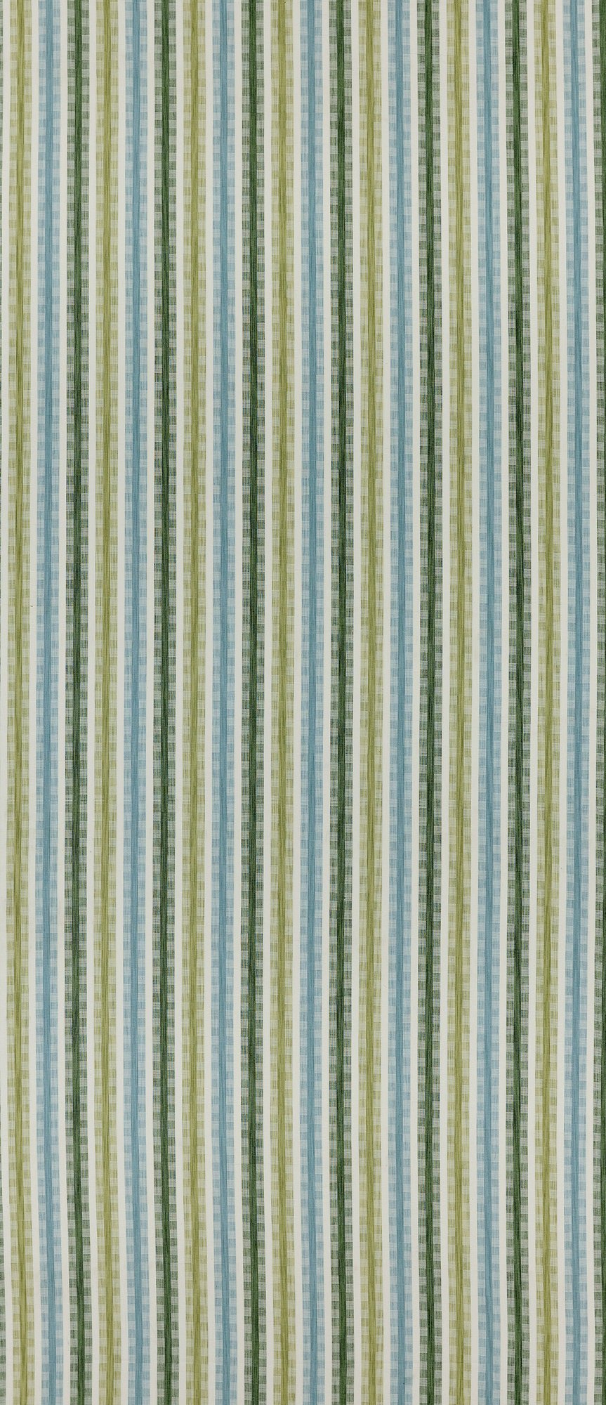 CCF0910-01 Willowbourne Sky / Herb / Lime Edgeworth II Fabric by Clarke & Clarke