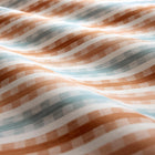 CCF0910-03 Willowbourne Spice / Sky Edgeworth II Fabric by Clarke & Clarke