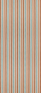 CCF0910-03 Willowbourne Spice / Sky Edgeworth II Fabric by Clarke & Clarke