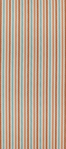 CCF0910-03 Willowbourne Spice / Sky Edgeworth II Fabric by Clarke & Clarke