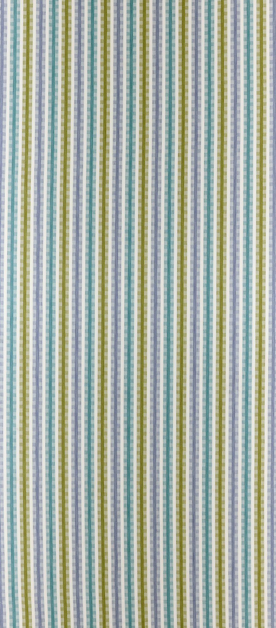 CCF0910-04 Willowbourne Periwinkle / Aqua / Lime Edgeworth II Fabric by Clarke & Clarke