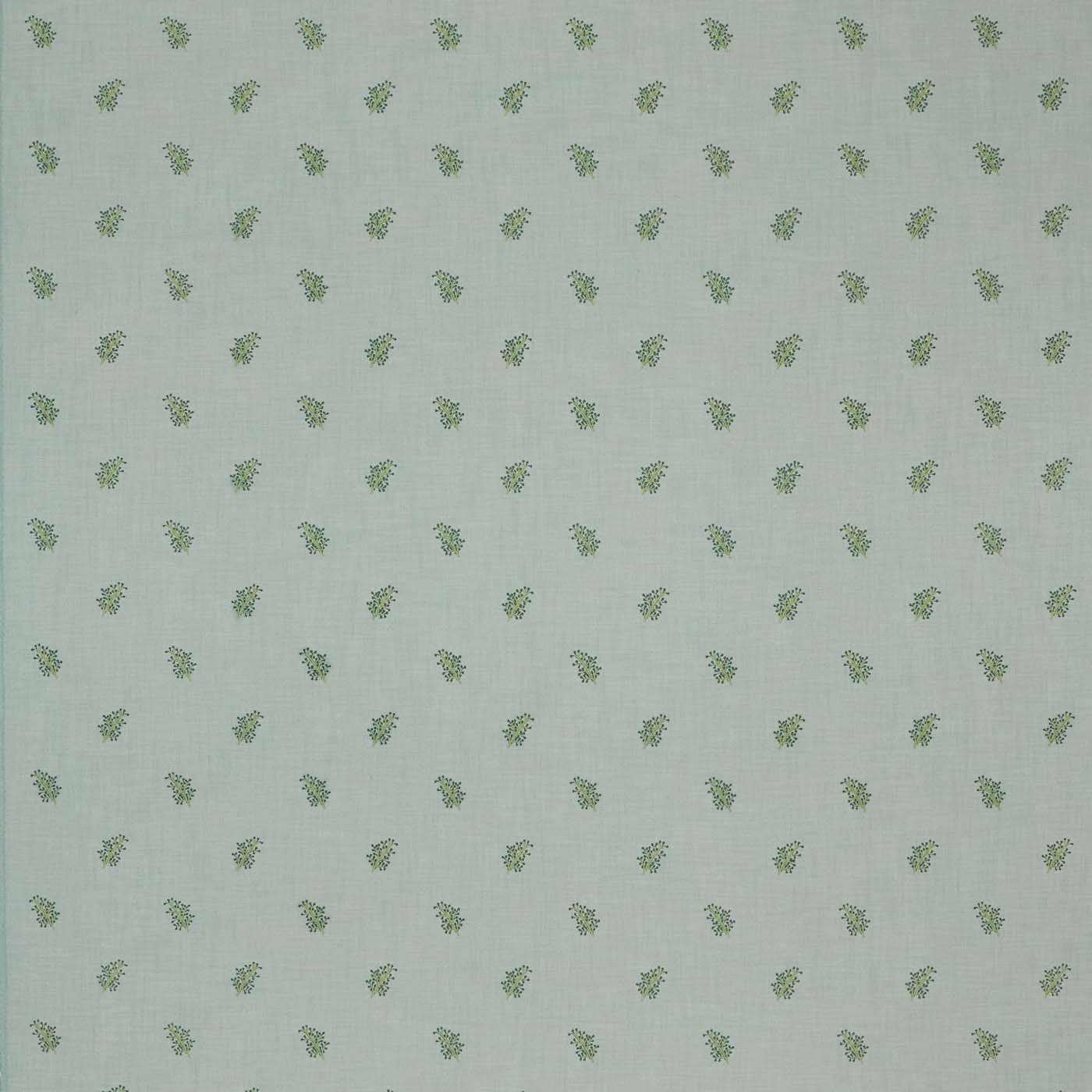 CCF0912-01 Mini Herbarium Seafoam Cassia Fabric by Clarke & Clarke