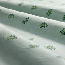 CCF0912-01 Mini Herbarium Seafoam Cassia Fabric by Clarke & Clarke