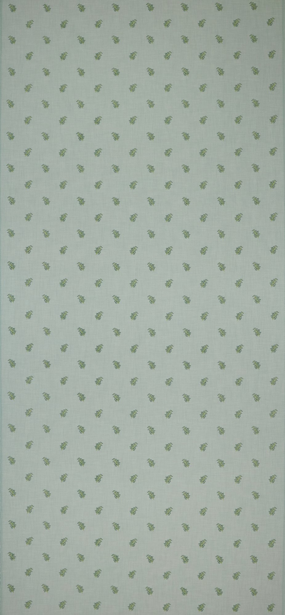 CCF0912-01 Mini Herbarium Seafoam Cassia Fabric by Clarke & Clarke