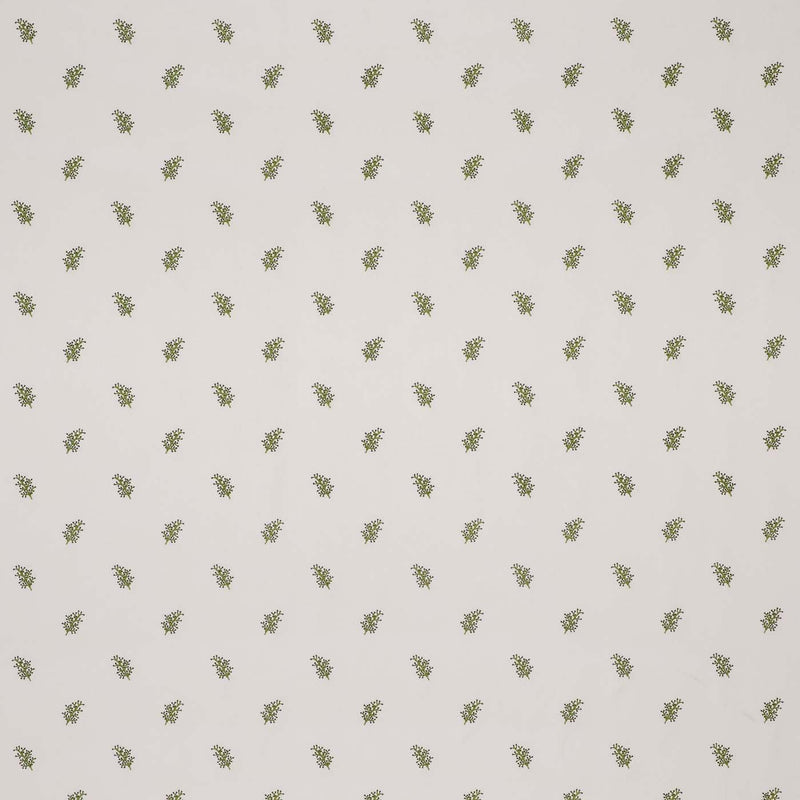 CCF0912-02 Mini Herbarium Sage Cassia Fabric by Clarke & Clarke