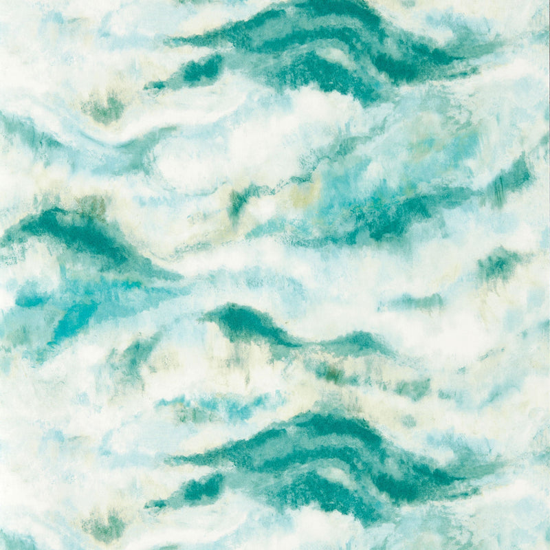 CCW0166-02 Earthscape Azure Wallpaper by Clarke & Clarke