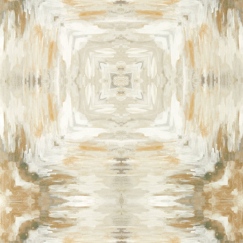 CCW0167-02 Kalia Natural Wallpaper by Clarke & Clarke