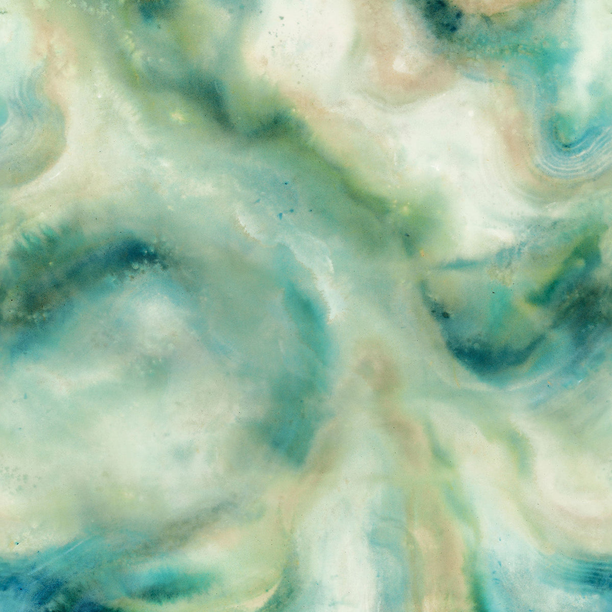 VIento Azure Elements Mural by Clarke & Clarke
