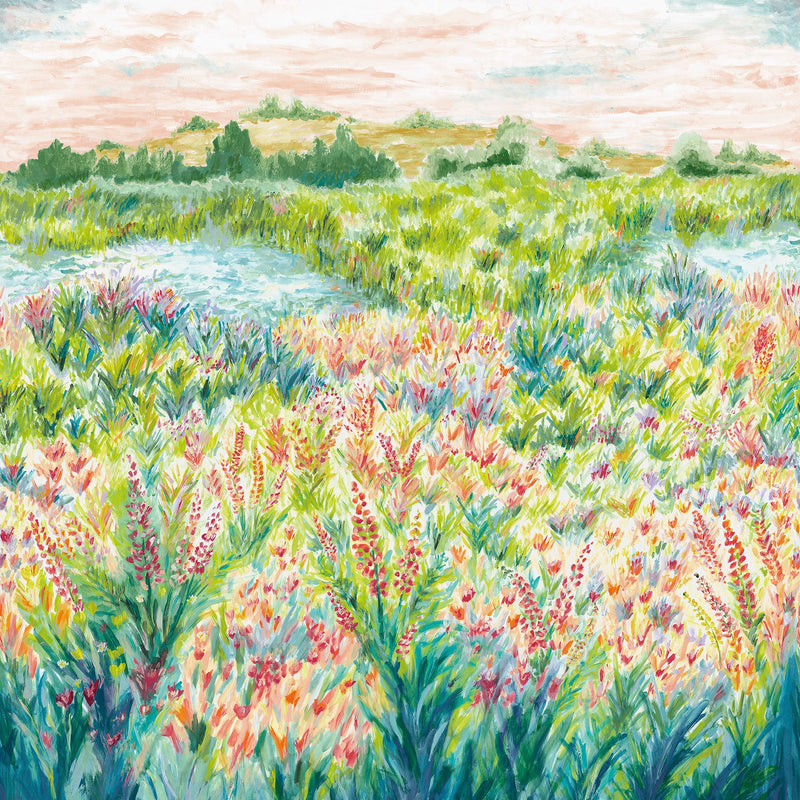 CCW0171-01 Wildbloom Summer Wallpaper by Clarke & Clarke