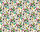 CEP50101W Floral Riot Chalk & Carbon Wallpaper by Ohpopsi