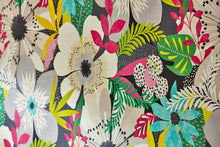 CEP50101W Floral Riot Chalk & Carbon Wallpaper by Ohpopsi