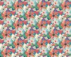 CEP50104W Floral Riot Indigo Wallpaper by Ohpopsi