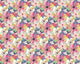 Floral Riot Raspberry Concept Wallpaper by Ohpopsi