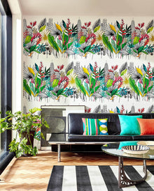 CEP50107W Urban Tropic Tropical Bright Wallpaper by Ohpopsi