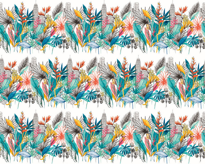 CEP50108W Urban Tropic Marina Wallpaper by Ohpopsi