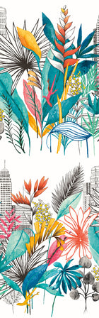 CEP50108W Urban Tropic Marina Wallpaper by Ohpopsi