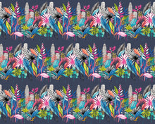 CEP50110W Urban Tropic Midnight Wallpaper by Ohpopsi