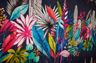 CEP50110W Urban Tropic Midnight Wallpaper by Ohpopsi