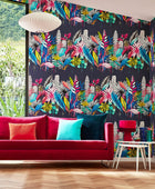 CEP50110W Urban Tropic Midnight Wallpaper by Ohpopsi