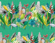Urban Tropic Emerald Concept Wallpaper by Ohpopsi