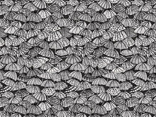CEP50113W Jolly Brollies Noir Wallpaper by Ohpopsi