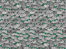 CEP50114W Jolly Brollies Jade Wallpaper by Ohpopsi