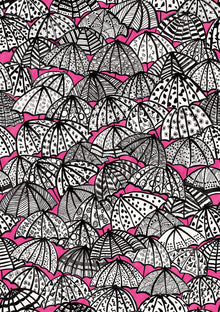 CEP50115W Jolly Brollies Pop Wallpaper by Ohpopsi