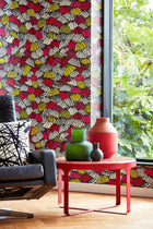 CEP50116W Jolly Brollies Cherry Wallpaper by Ohpopsi