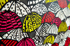 CEP50116W Jolly Brollies Cherry Wallpaper by Ohpopsi