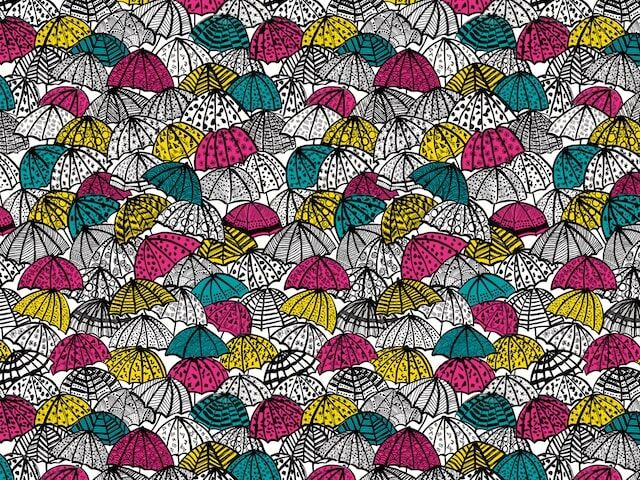 CEP50118W Jolly Brollies Juicy Wallpaper by Ohpopsi