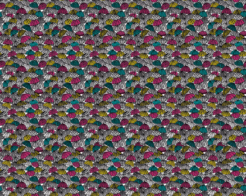CEP50118W Jolly Brollies Juicy Wallpaper by Ohpopsi