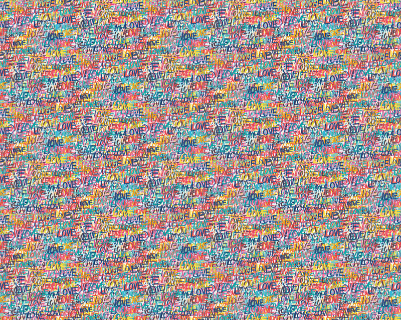 CEP50120W Love Scribble Pop Riot Wallpaper by Ohpopsi