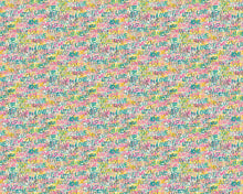CEP50122W Love Scribble Pastel Pop Wallpaper by Ohpopsi