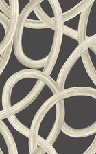 CEP50126W Twisted Geo Raven Wallpaper by Ohpopsi