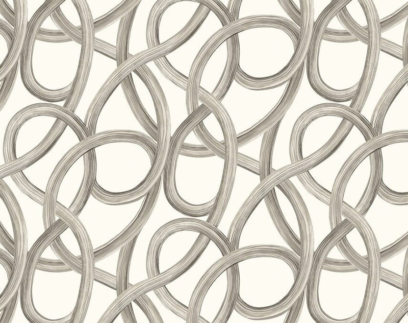 CEP50127W Twisted Geo Concrete Wallpaper by Ohpopsi