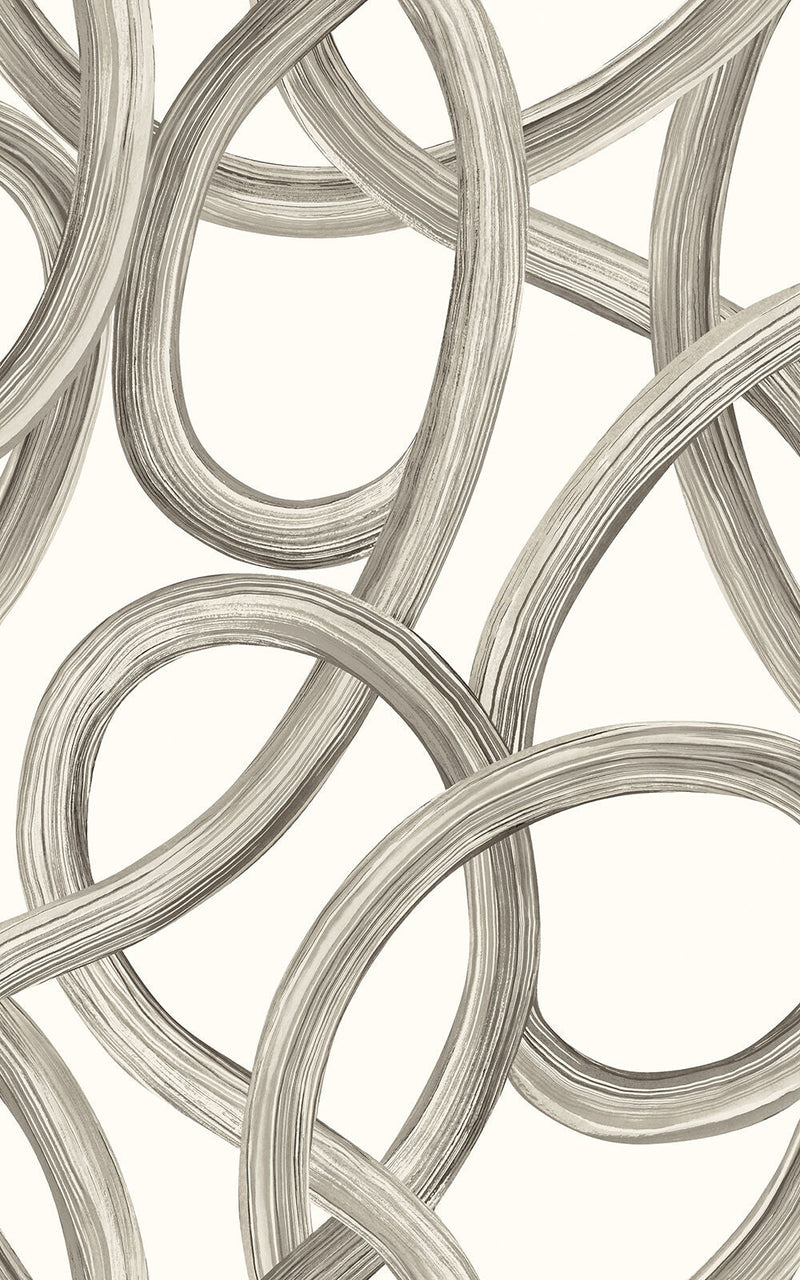 CEP50127W Twisted Geo Concrete Wallpaper by Ohpopsi