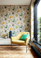 CEP50128W Twisted Geo Earth Wallpaper by Ohpopsi