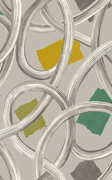 CEP50128W Twisted Geo Earth Wallpaper by Ohpopsi