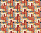CEP50130W Blocs Paprika Wallpaper by Ohpopsi