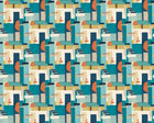 CEP50131W Blocs Ocean Wallpaper by Ohpopsi