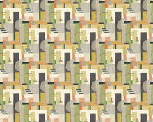 CEP50132W Blocs Sage & Amber Wallpaper by Ohpopsi