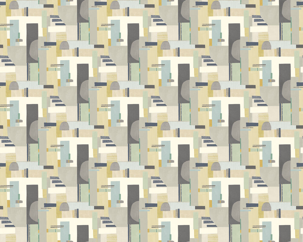 CEP50133W Blocs Platinum Wallpaper by Ohpopsi