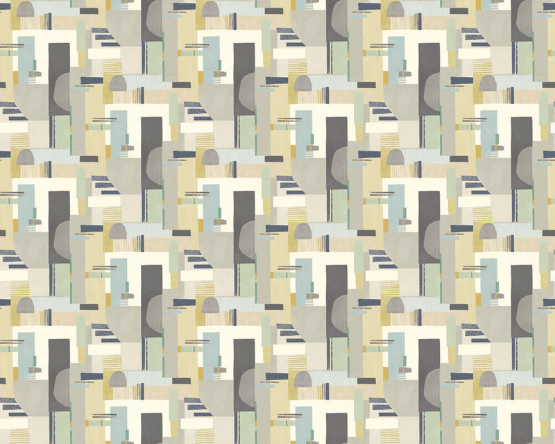 CEP50133W Blocs Platinum Wallpaper by Ohpopsi