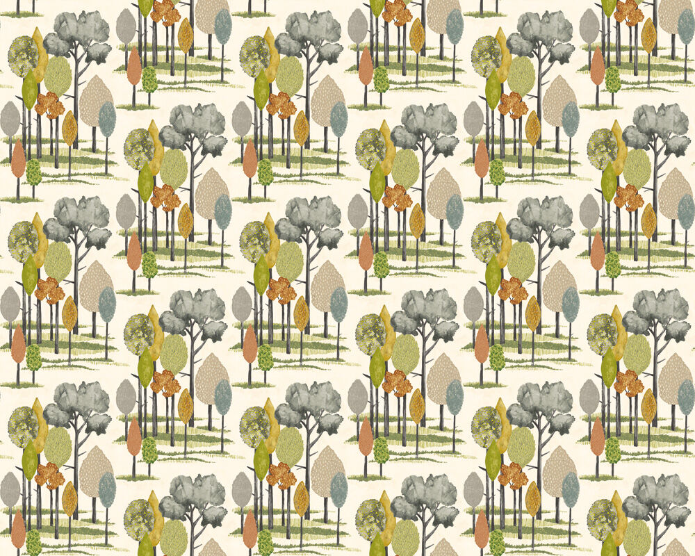 CEP50135W Tall Trees Olive Wallpaper by Ohpopsi