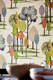 CEP50135W Tall Trees Olive Wallpaper by Ohpopsi