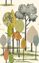 CEP50135W Tall Trees Olive Wallpaper by Ohpopsi