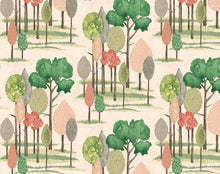 CEP50136W Tall Trees Powder Puff Wallpaper by Ohpopsi