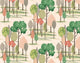 Tall Trees Powder Puff Concept Wallpaper by Ohpopsi